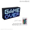 آیکون لایت، چراغ رومیزی گیم اور Game Over 8-Bit Pixel مدل 10198