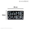 آیکون لایت گیم اور، لایت باکس Game Over 8-Bit Pixel مدل 10201